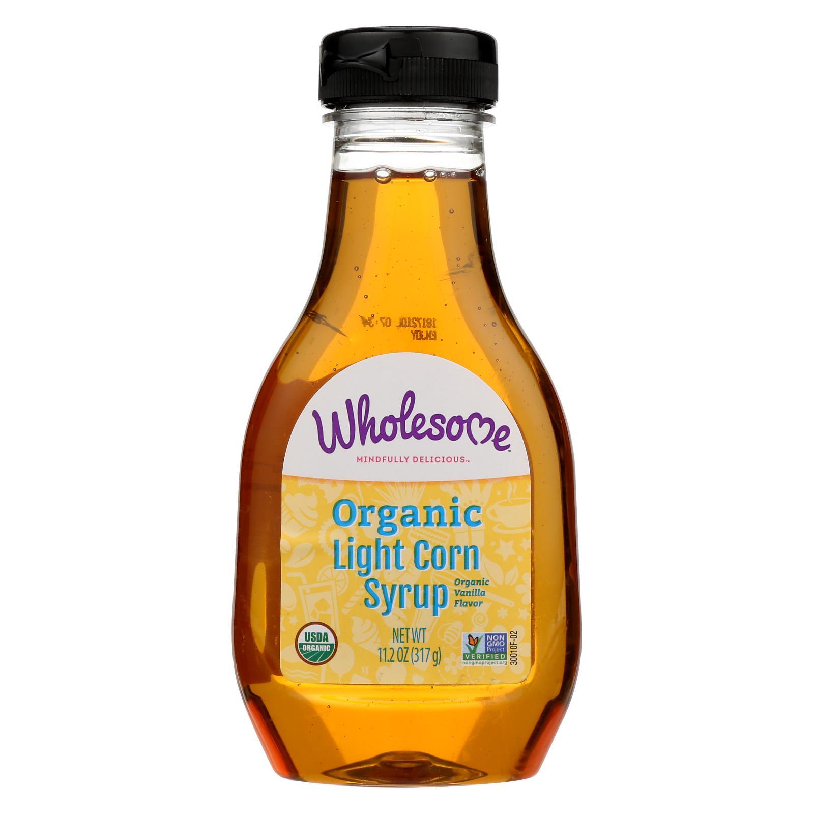 Wholesome Sweeteners Light Corn Syrup - Liquid Sweetener - Case Of 6 - 11.2 Oz.