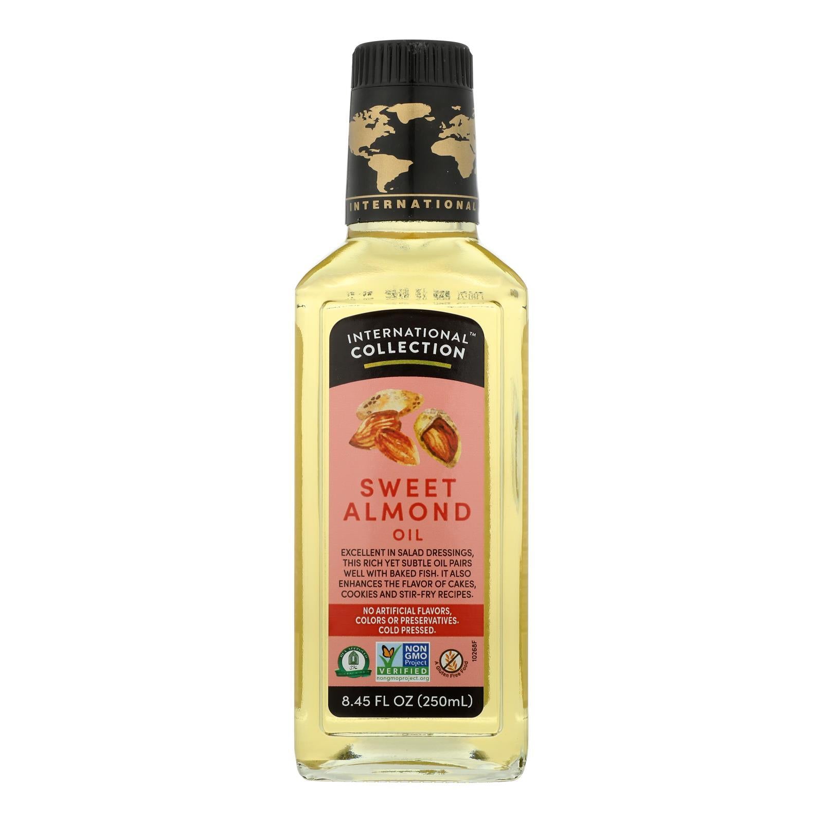 International Collection Almond Oil - Sweet - Case Of 6 - 8.45 Fl Oz.