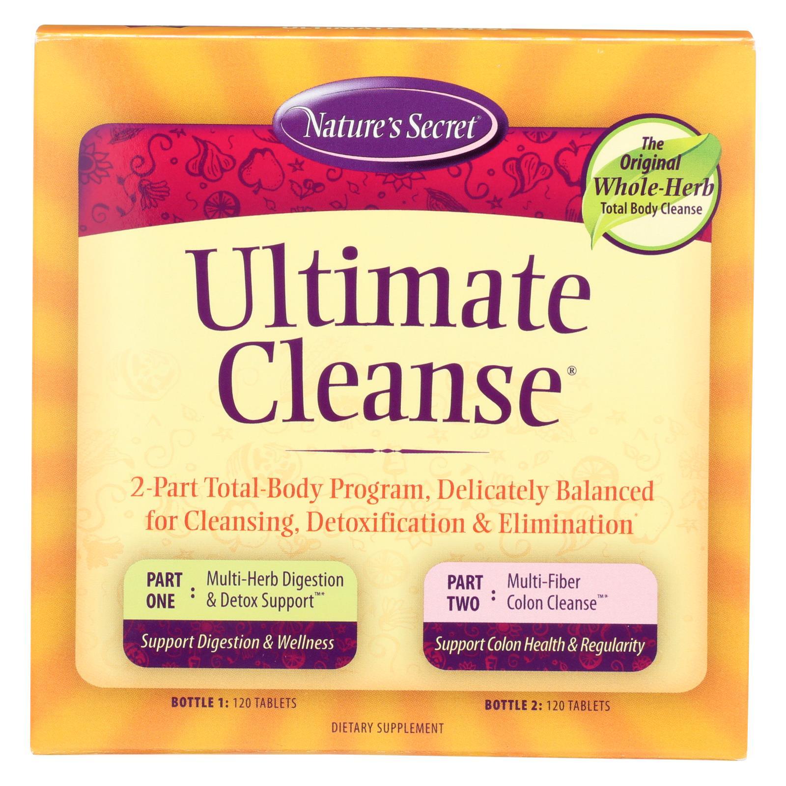 Nature's Secret Ultimate Cleanse Kit - 120 Tablets