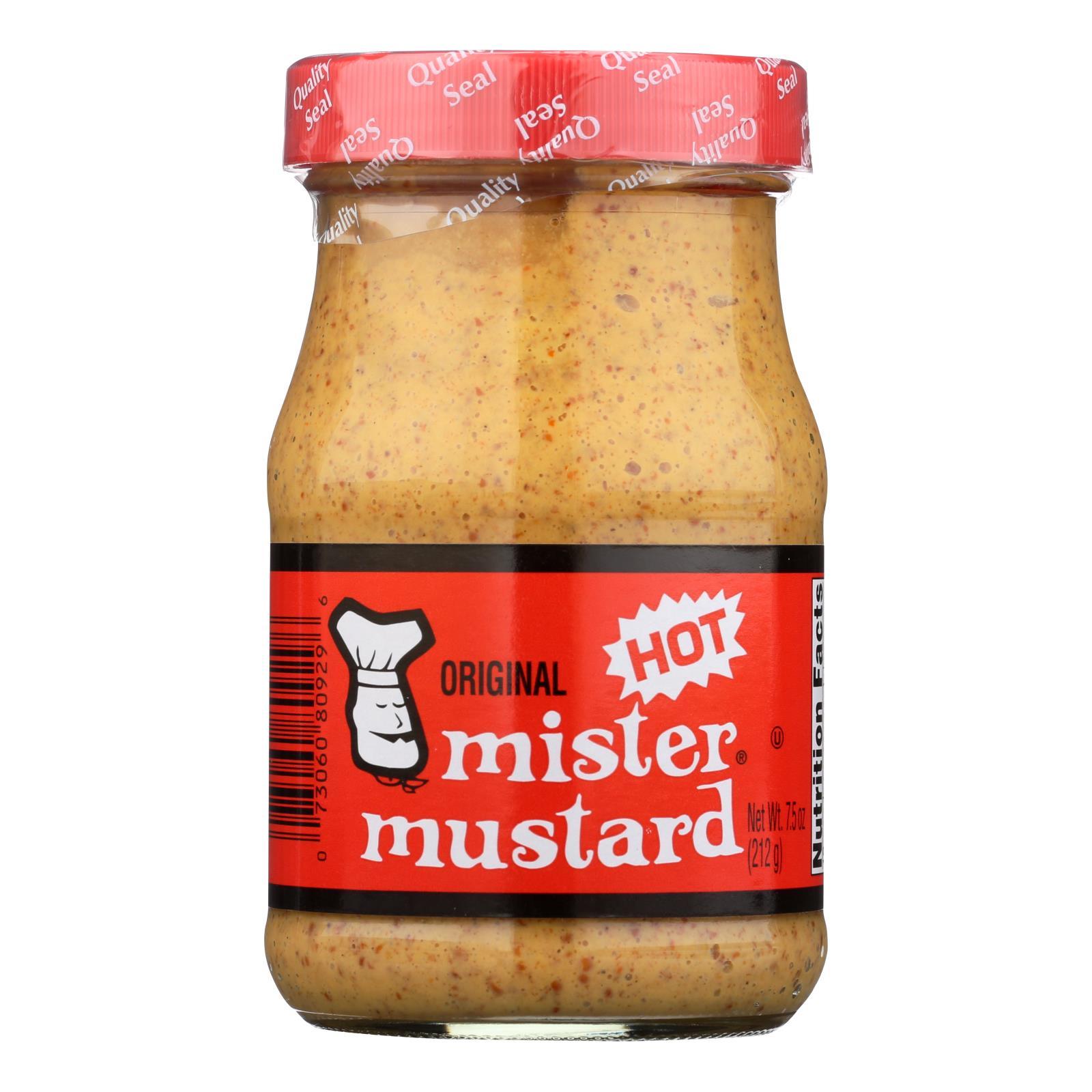 Original Hot Mister Mustard - Case Of 6 - 7.5 Oz