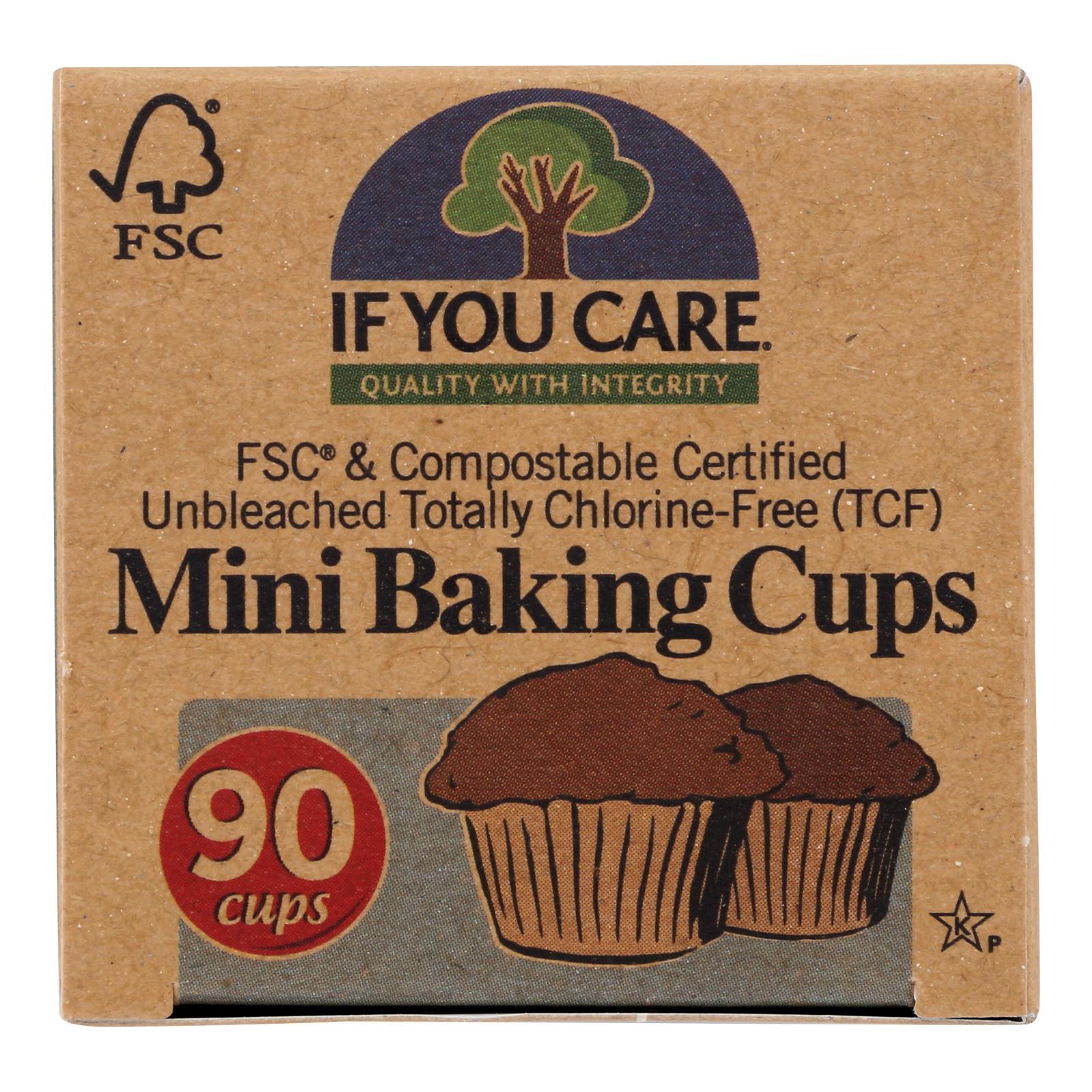 If You Care Baking Cups - Mini - Unbleached Totally Chlorine Free - 90 Count