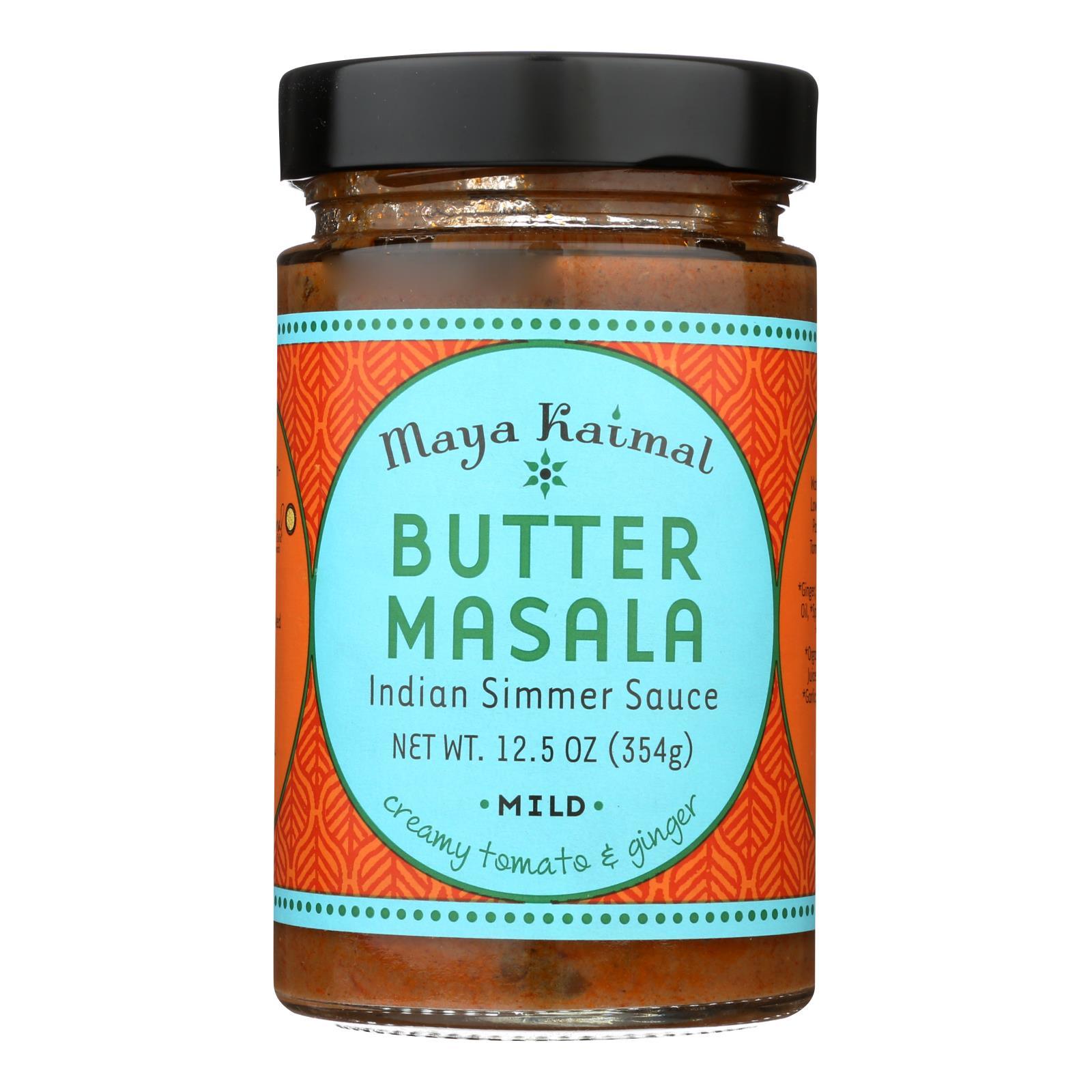 Maya Kaimal Butter Masala Simmer Sauce - Case Of 6 - 12.5 Oz.