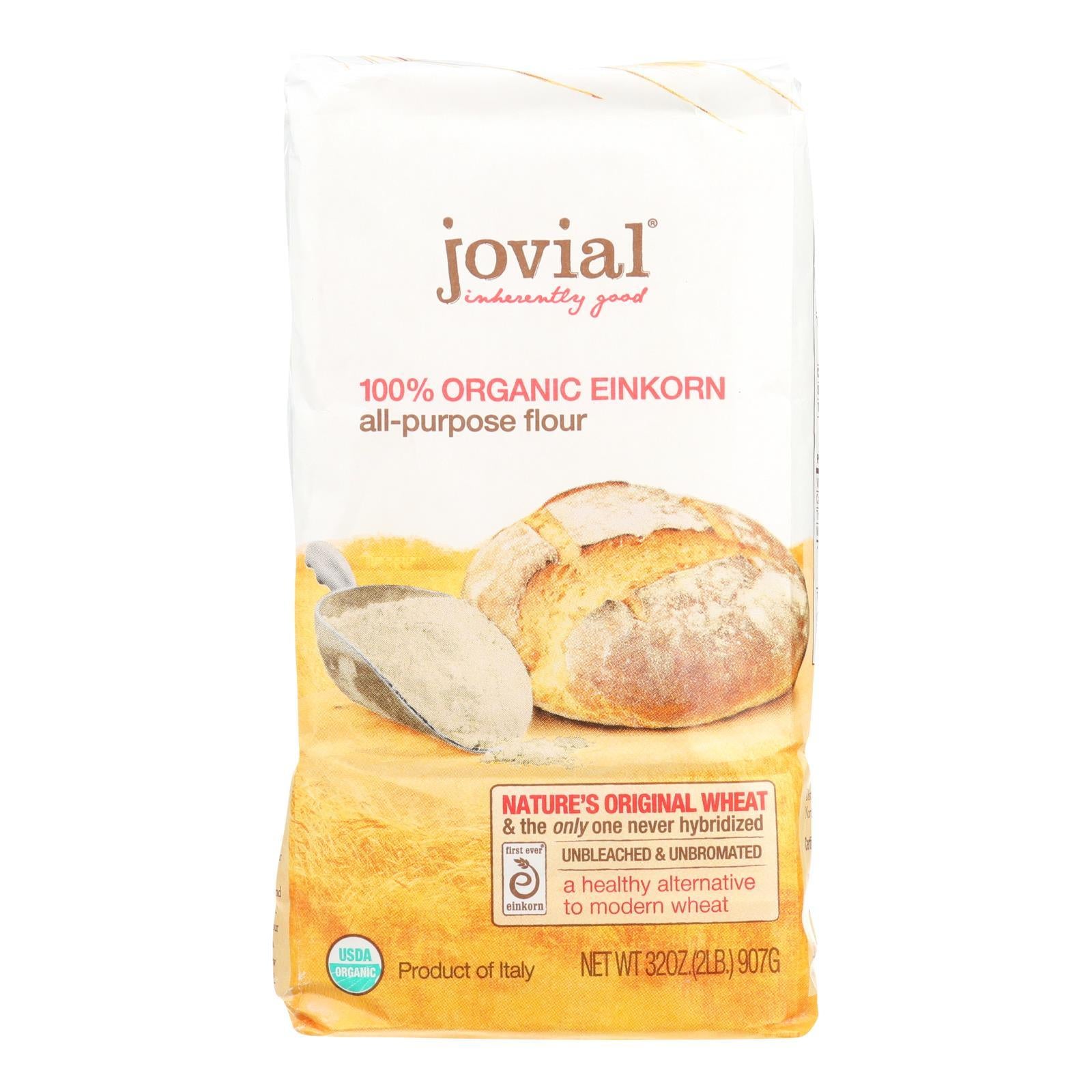 Jovial - Flour - Organic - Einkorn - All-purpose - 32 Oz - Case Of 10