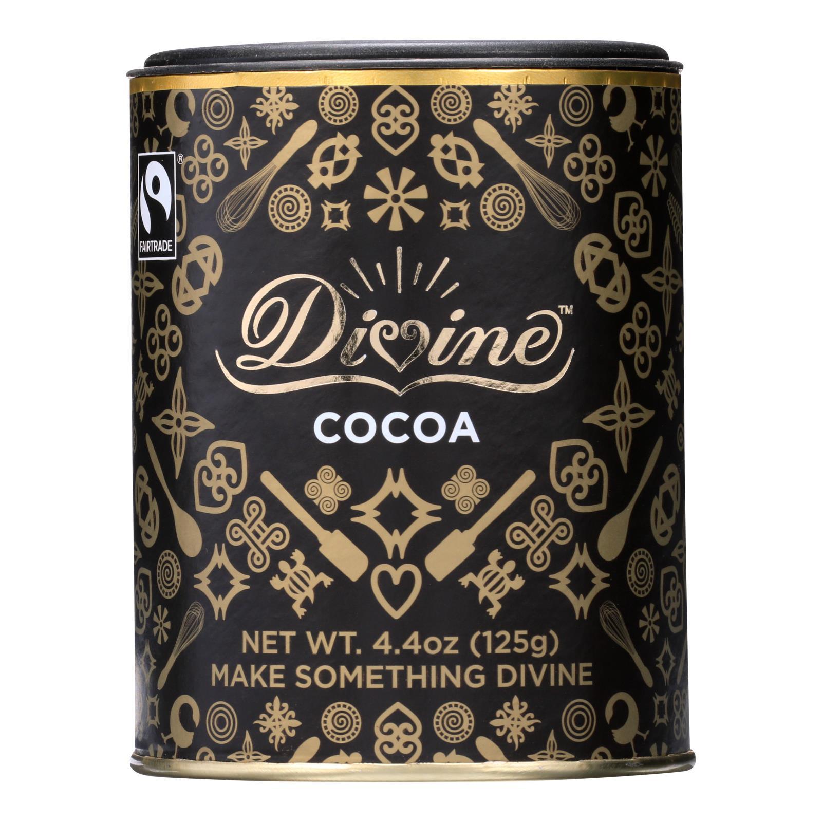 Divine Cocoa Powder - 4.4 Oz - Case Of 12