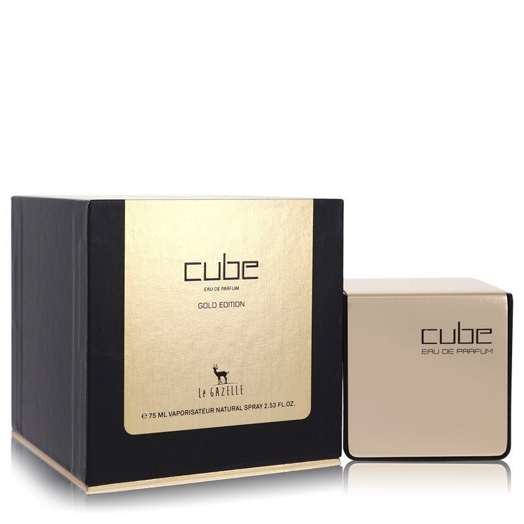 Le Gazelle Cube Gold Edition by Le Gazelle Eau De Parfum Spray