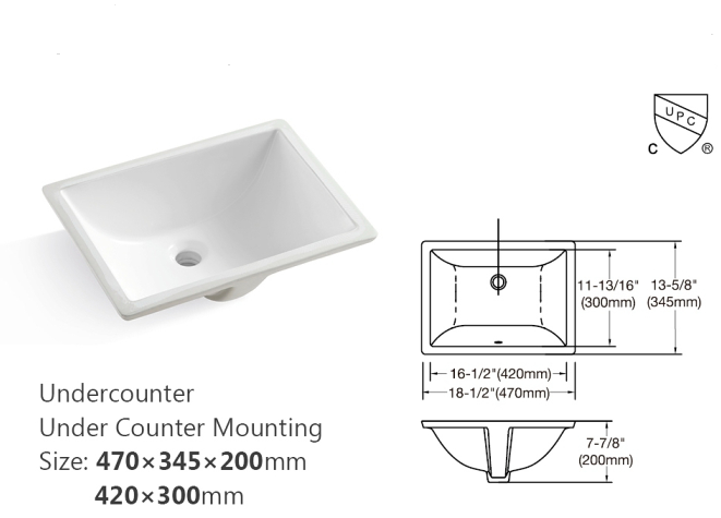 Montary 37inch bathroom vanity top stone carrara white new style tops with rectangle undermount ceramic sink and back splash with 3 faucet hole for bathrom cabinet