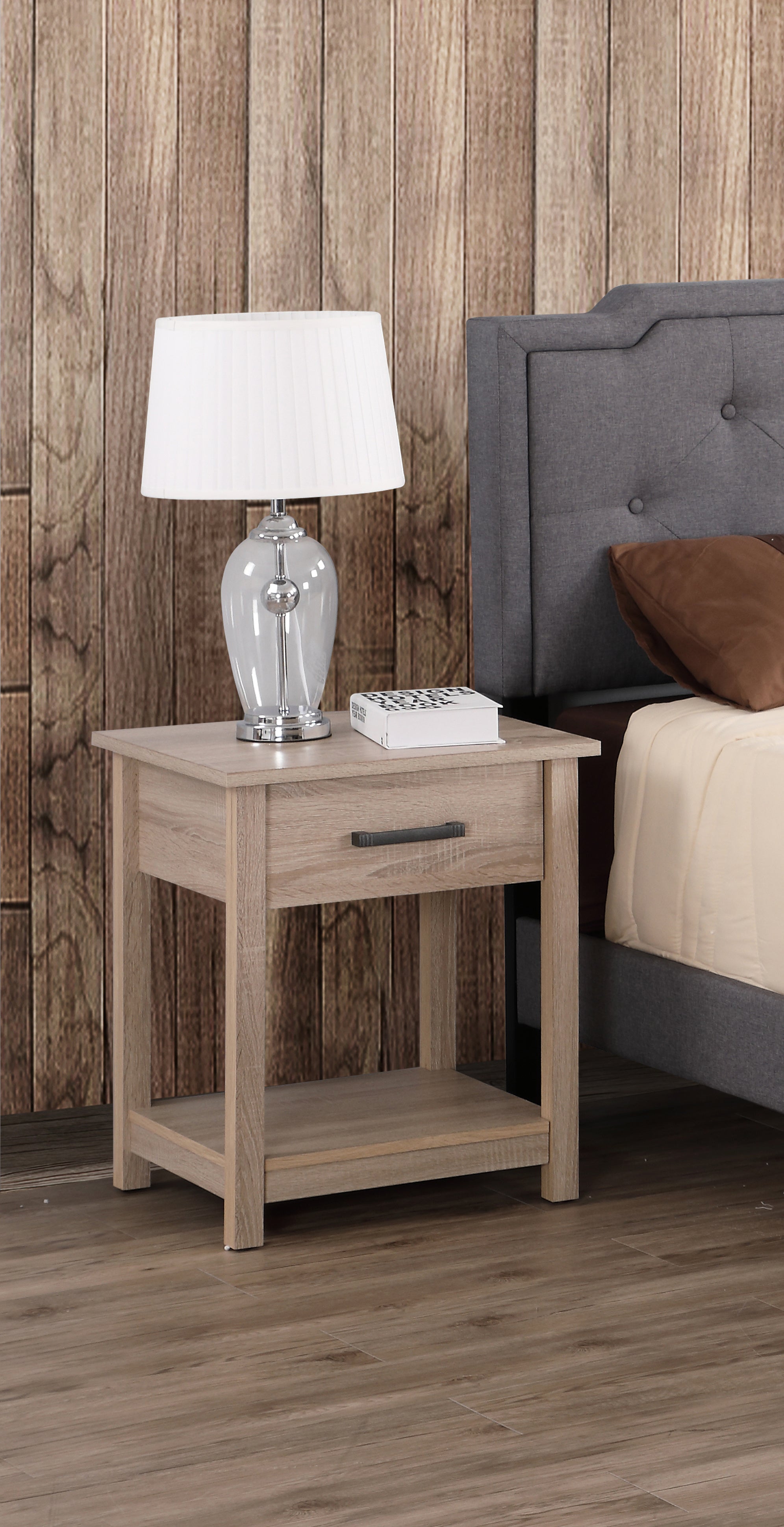 Glory Furniture Salem G057-N Nightstand , brown