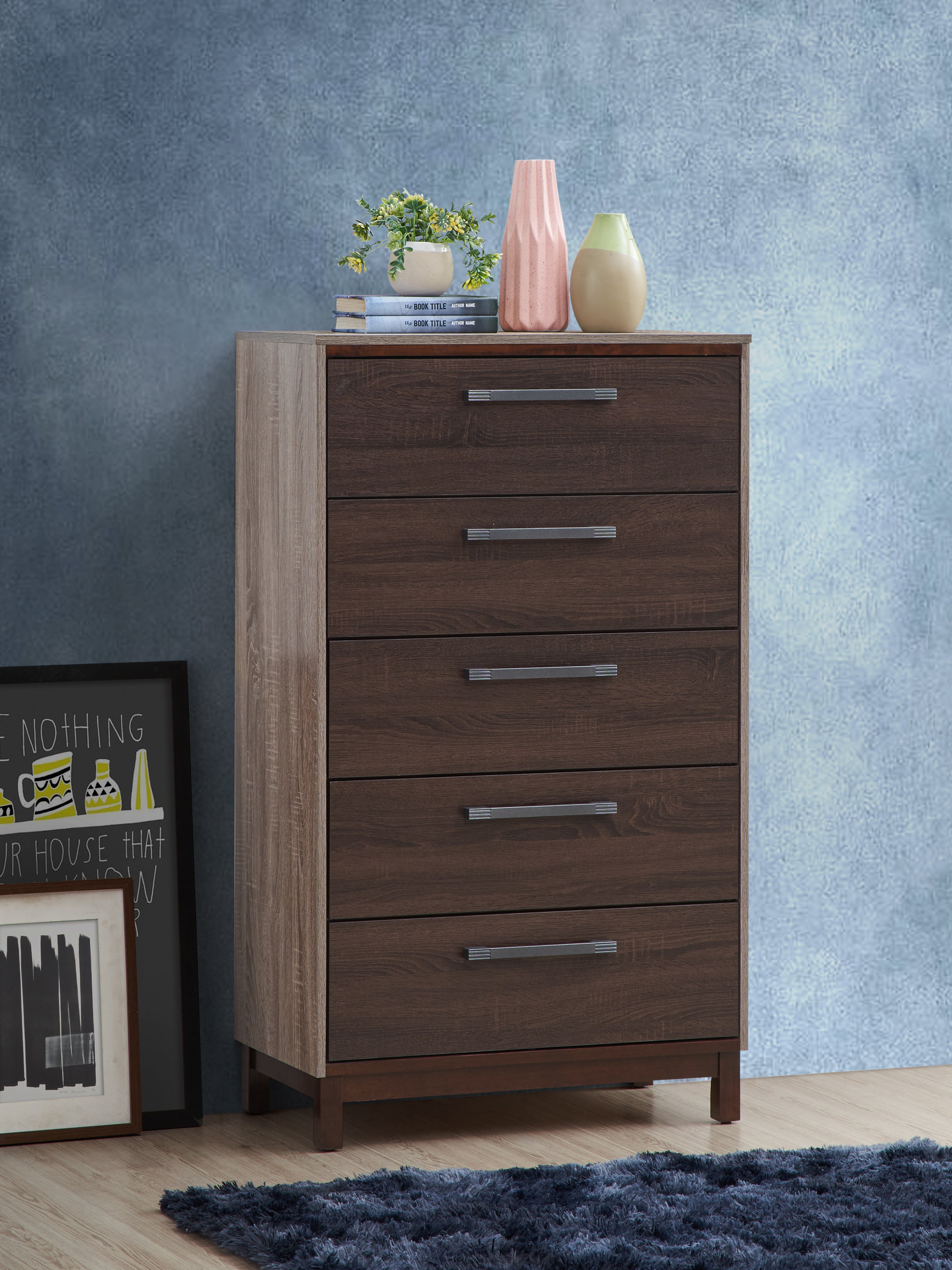 Glory Furniture Magnolia G1400-CH Chest , Gray/Brown