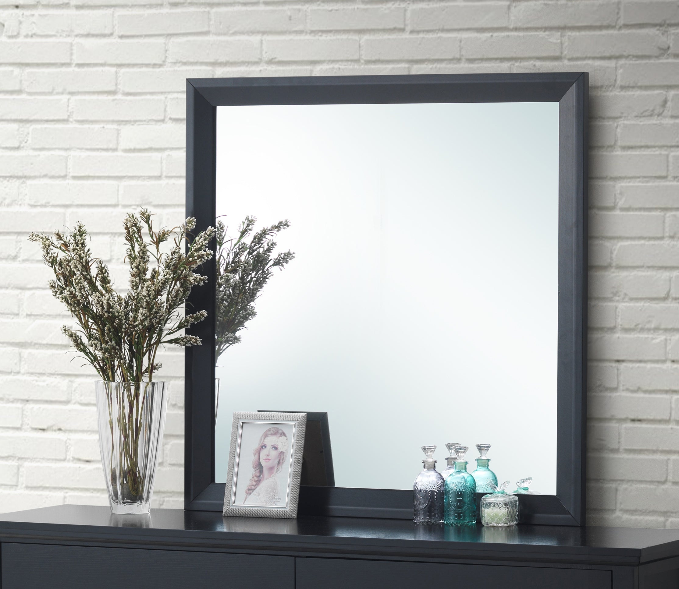 Glory Furniture Primo G1336-M Mirror , Black