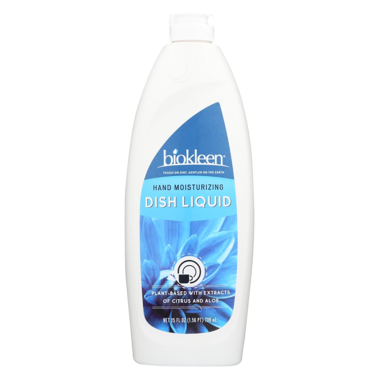 Biokleen Dish Liquid - Natural - Citrus Essence - Hand Moisturizing - 25 Oz - Case Of 6