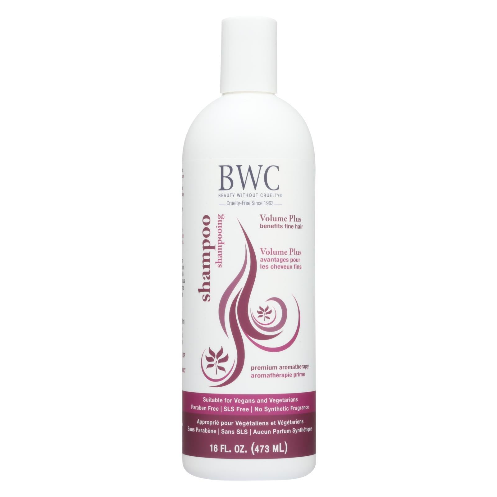 Beauty Without Cruelty - Shampoo - Volume Plus - 16 Fl Oz.