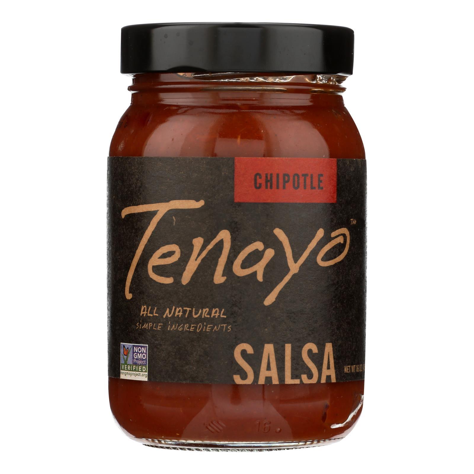 Tenayo - Salsa - Chipoltle - Case Of 6 - 16 Oz.