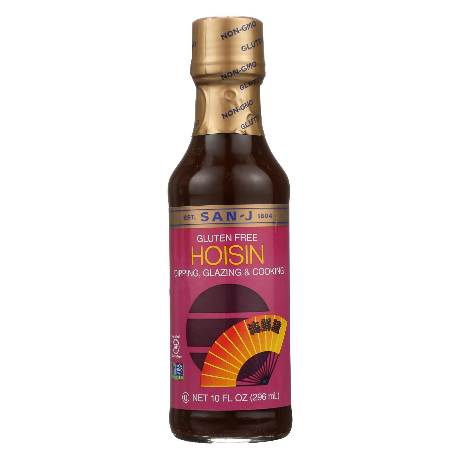 San-j Sauce - Hoisin - Gluten Free - Case Of 6 - 10 Fl Oz