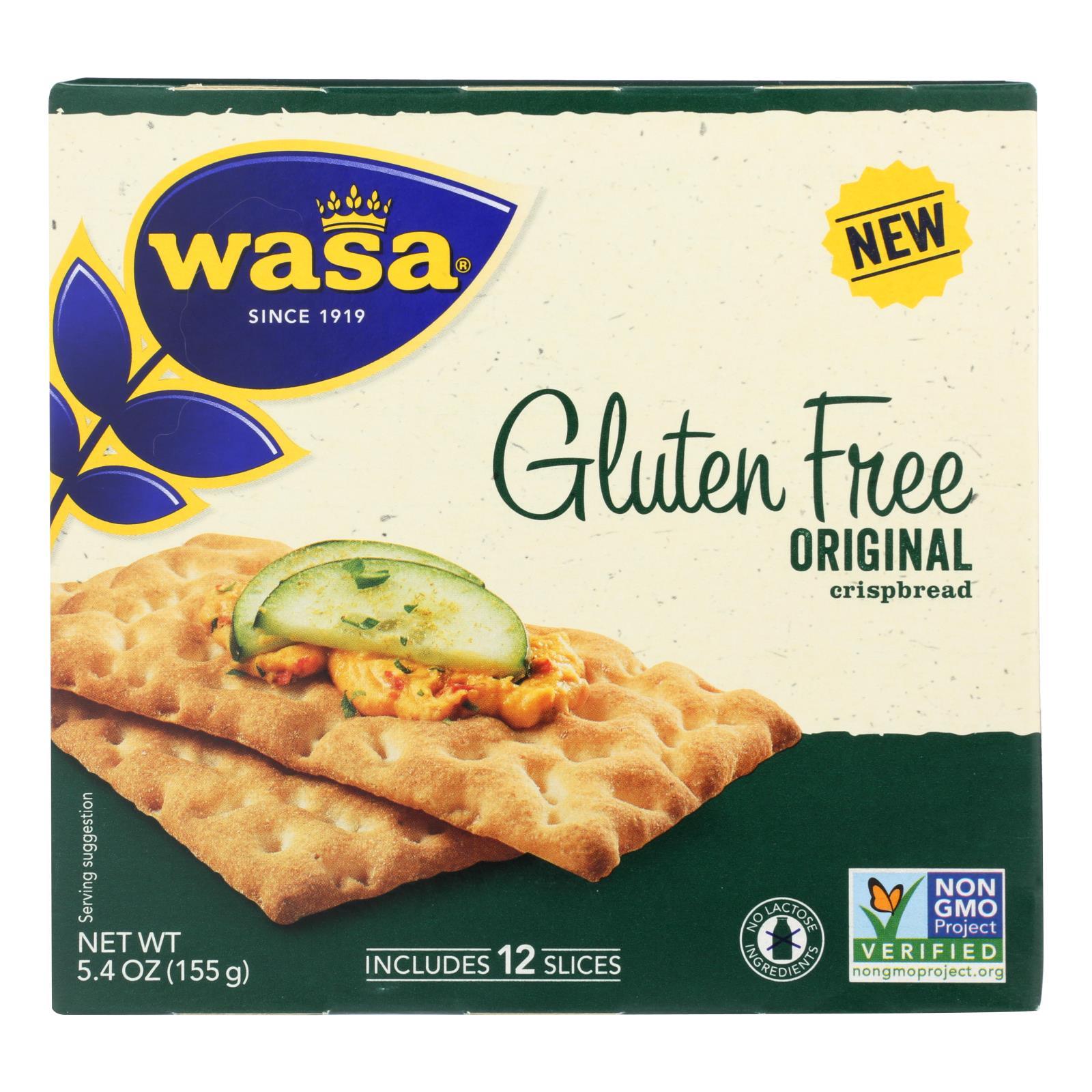 Wasa Gluten-free Original Crispbread - Case Of 10 - 5.4 Oz