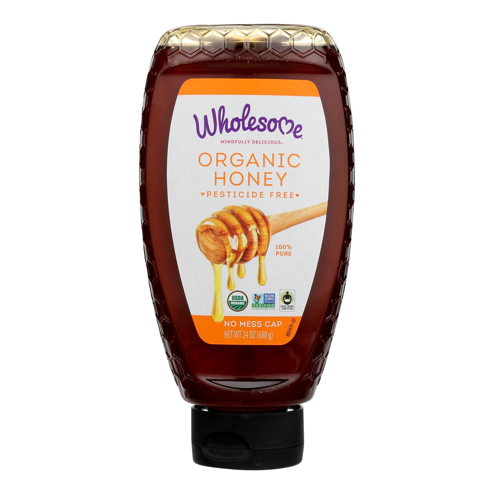 Wholesome! Organic Honey - Case Of 6 - 24 Oz