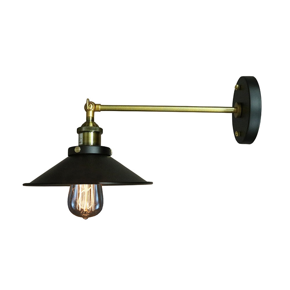 Dorothy 1-light Black Edison Wall Sconce