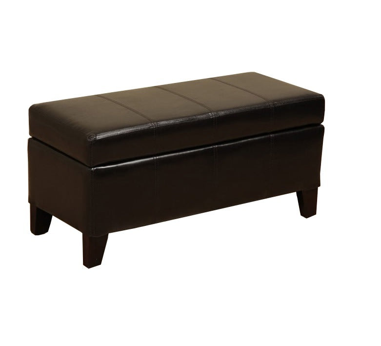 Warehouse of Tiffany 'Malm' Brown Storage Bench