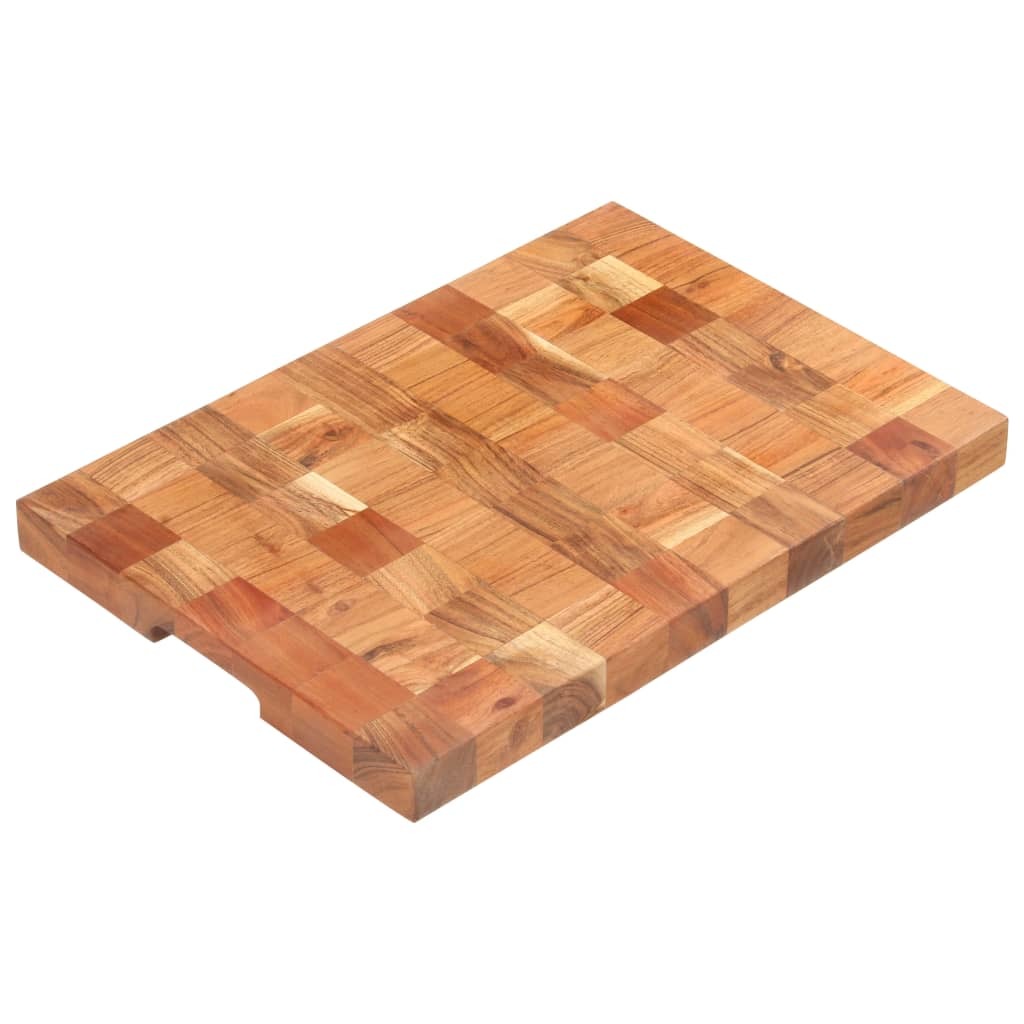 Chopping Board 19.7"x13.4"x1.5" Solid Wood Acacia