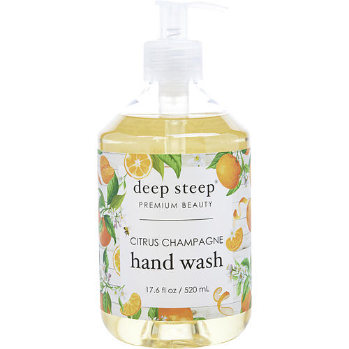 DEEP STEEP by Deep Steep CITRUS CHAMPAGNE HAND WASH 17.6 OZ