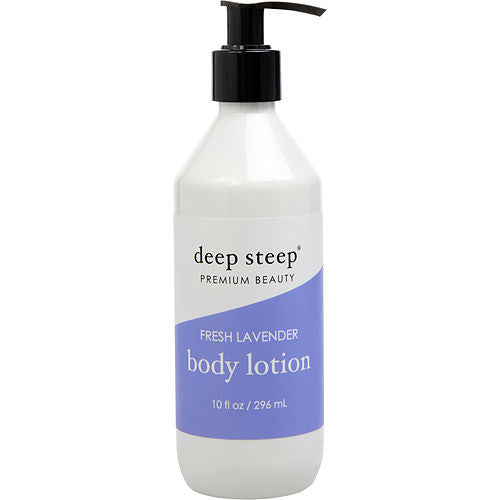 DEEP STEEP by Deep Steep FRESH LAVENDER BODY LOTION 10 OZ