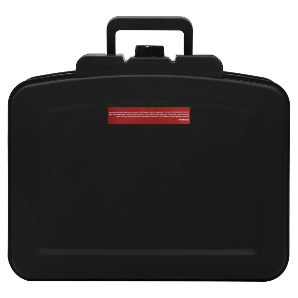 Safe Box Black 17.3"x14.6"x6.5"