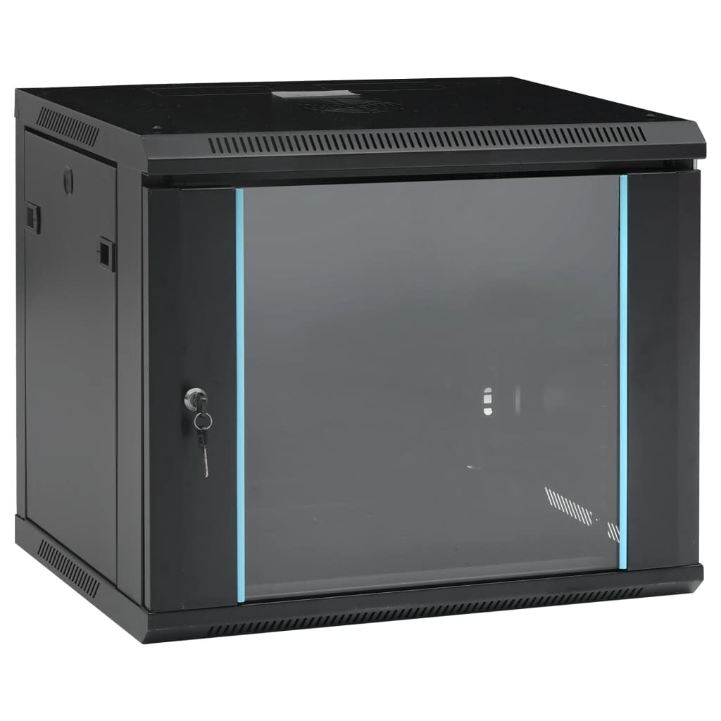 9U Wall Mounted Network Cabinet 19" IP20 23.6"x17.7"x20.1"