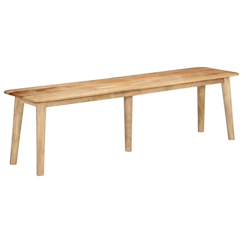 Bench 63"x15.7"x17.7" Solid Wood Mango