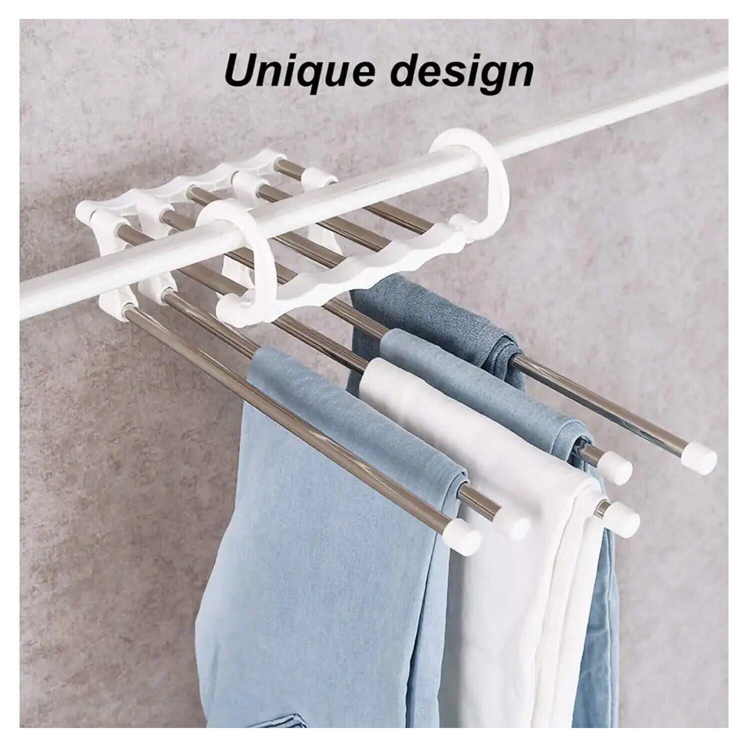 Closet Clothes Hangers Organizer Wonder Metal Magic Hanger Pants Clothes