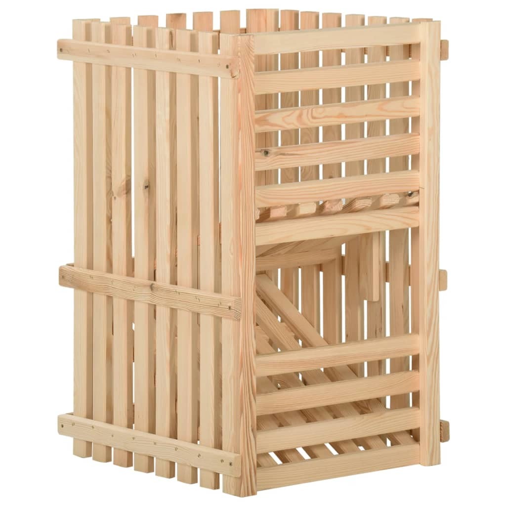 Potato Box 19.7"x19.7"x31.5" Solid Wood Pine