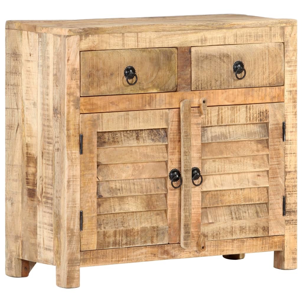 Sideboard 27.6"x11.8"x26.8" Solid Wood Mango