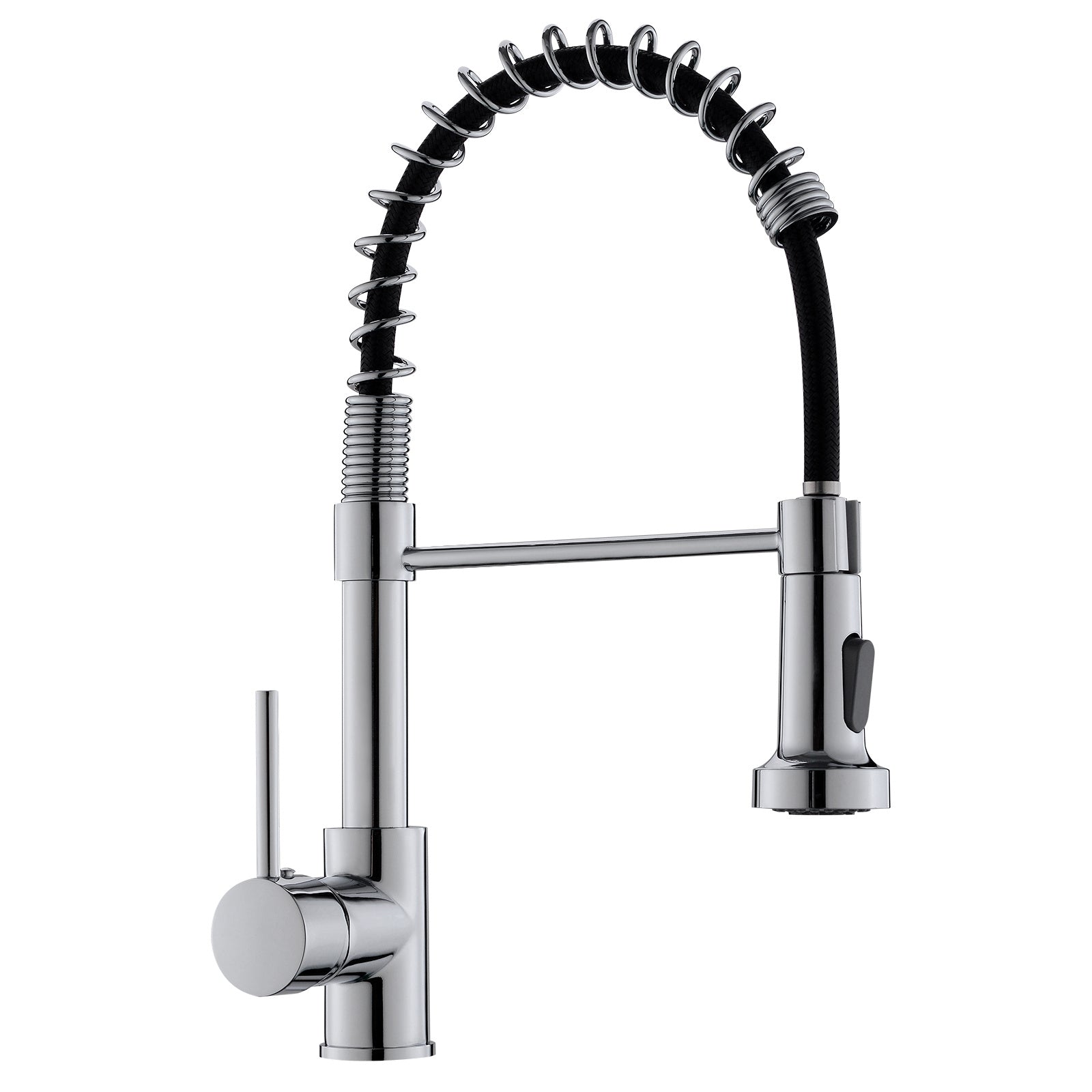 Single Handle Pull-Down Sprayer Kitchen Faucet