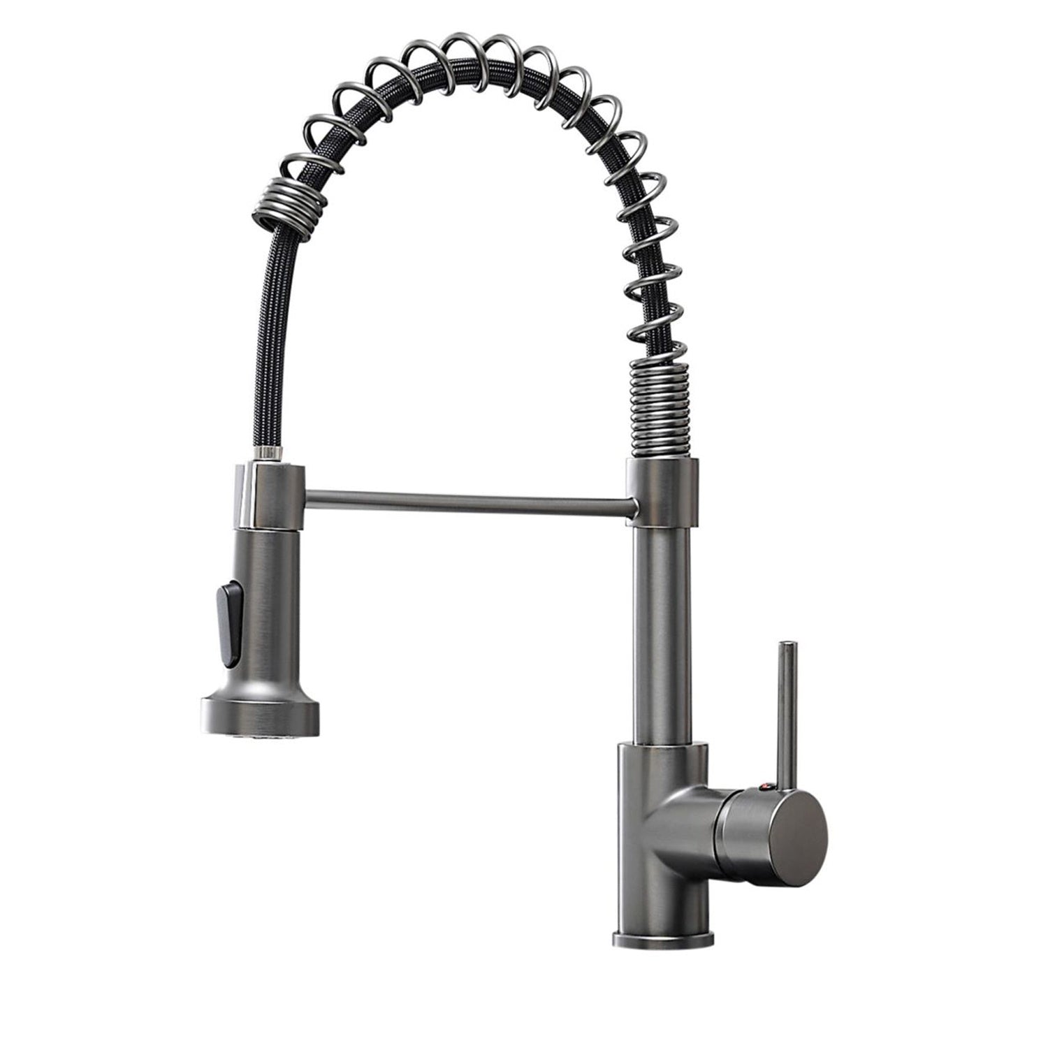 Single Handle Pull-Down Sprayer Kitchen Faucet