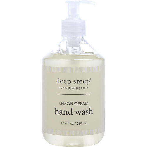 DEEP STEEP by Deep Steep LEMON CREAM HAND WASH 17.6 OZ