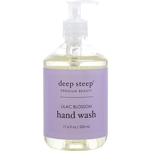 DEEP STEEP by Deep Steep LILAC BLOSSOM HAND WASH 17.6 OZ