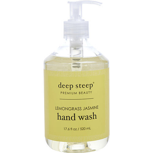DEEP STEEP by Deep Steep LEMONGRASS JASMINE HAND WASH 17.6 OZ