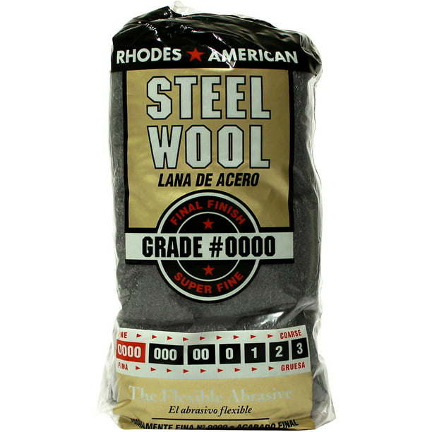 Rhodes American Steel Wool Super Fine Grade, 12 Pads