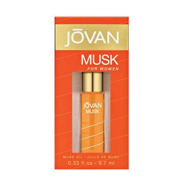 Jovan Musk Fragrance Oil for Women,0.33 fl oz, Mini & Travel Size