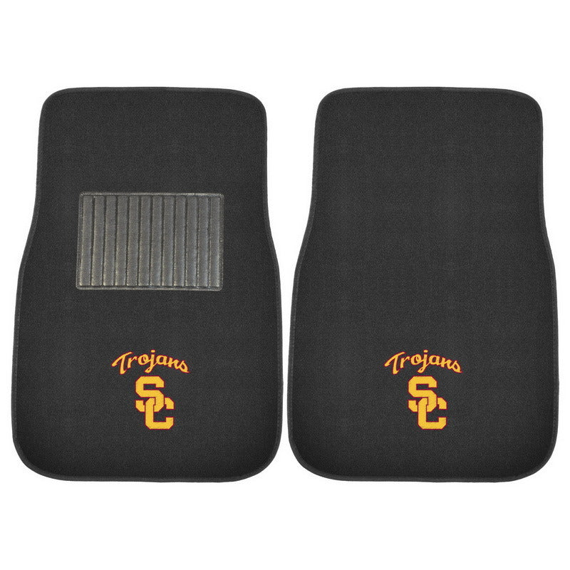 Southern California 2-piece Embroidered Car Mats 18"x27"