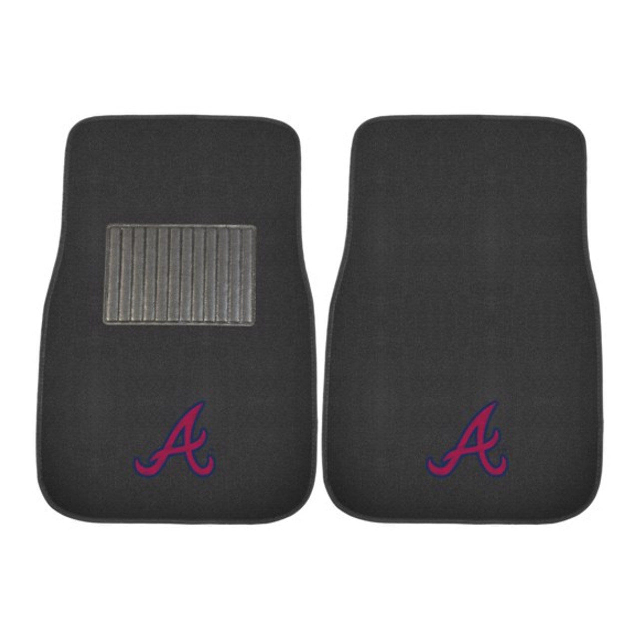 MLB - Atlanta Braves 2-pc Embroidered Car Mat Set