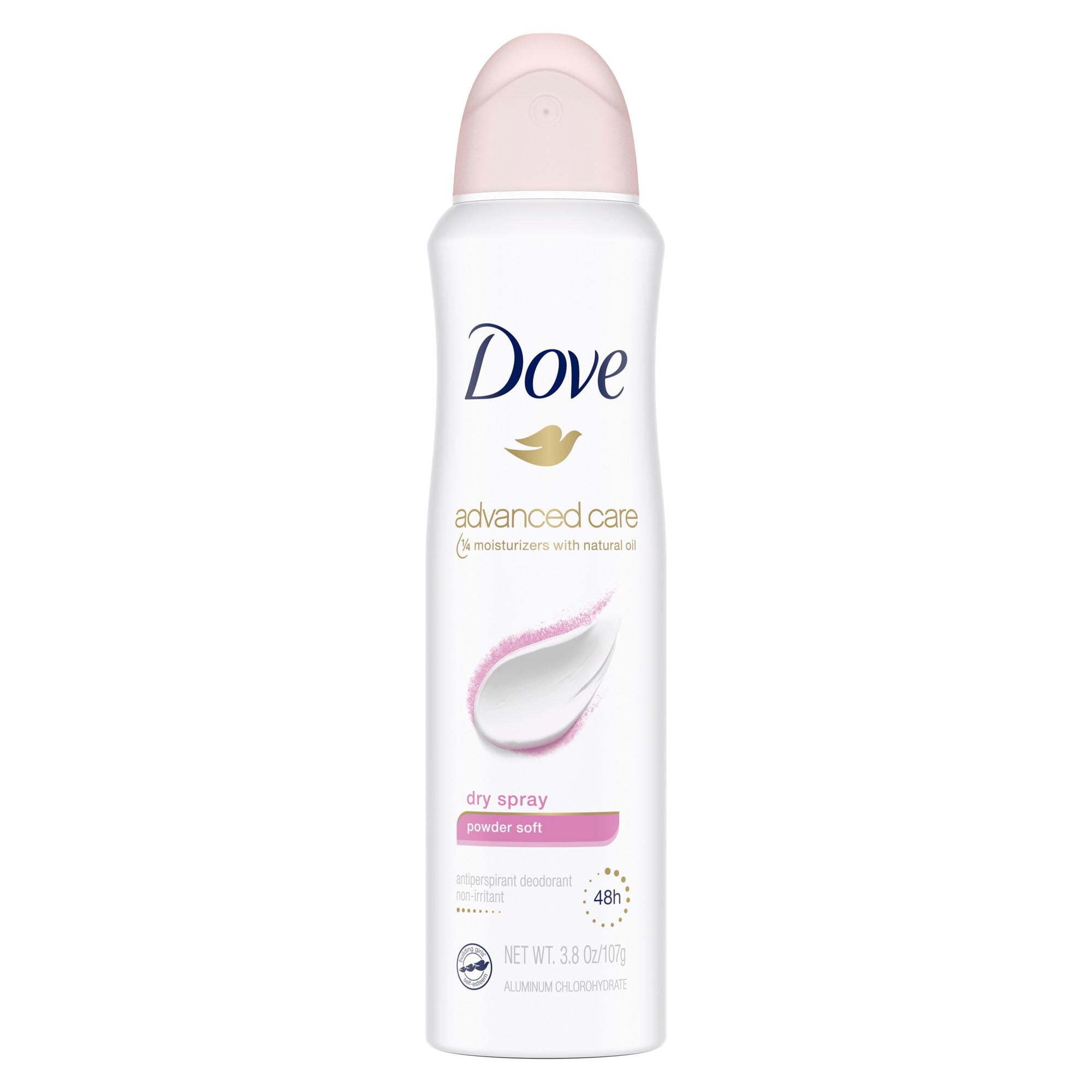 Dove Advanced Care Dry Powder Soft Spray Antiperspirant Deodorant, 3.8 oz