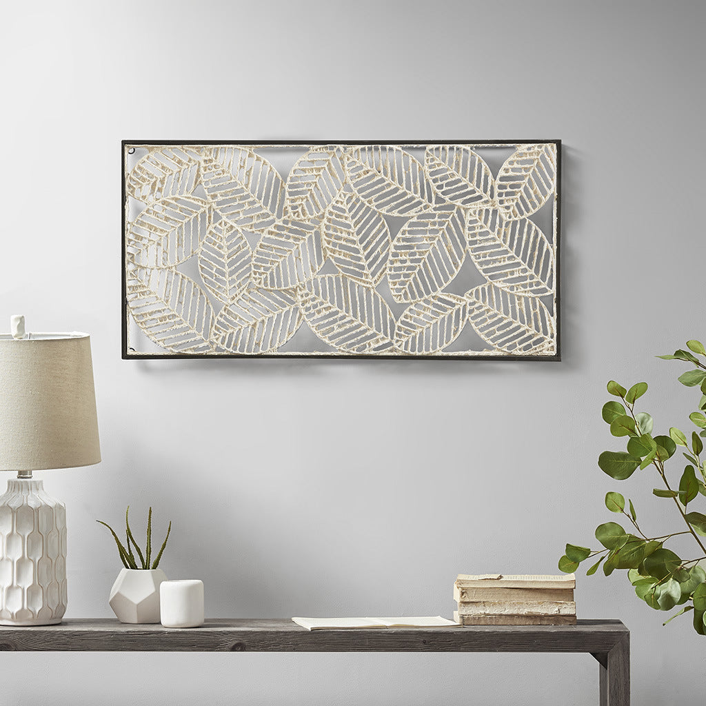 Metal Framed Decor Panel