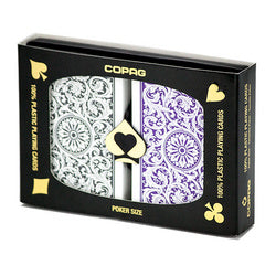 Copag 1546 Poker Purple/Gray Jumbo Index