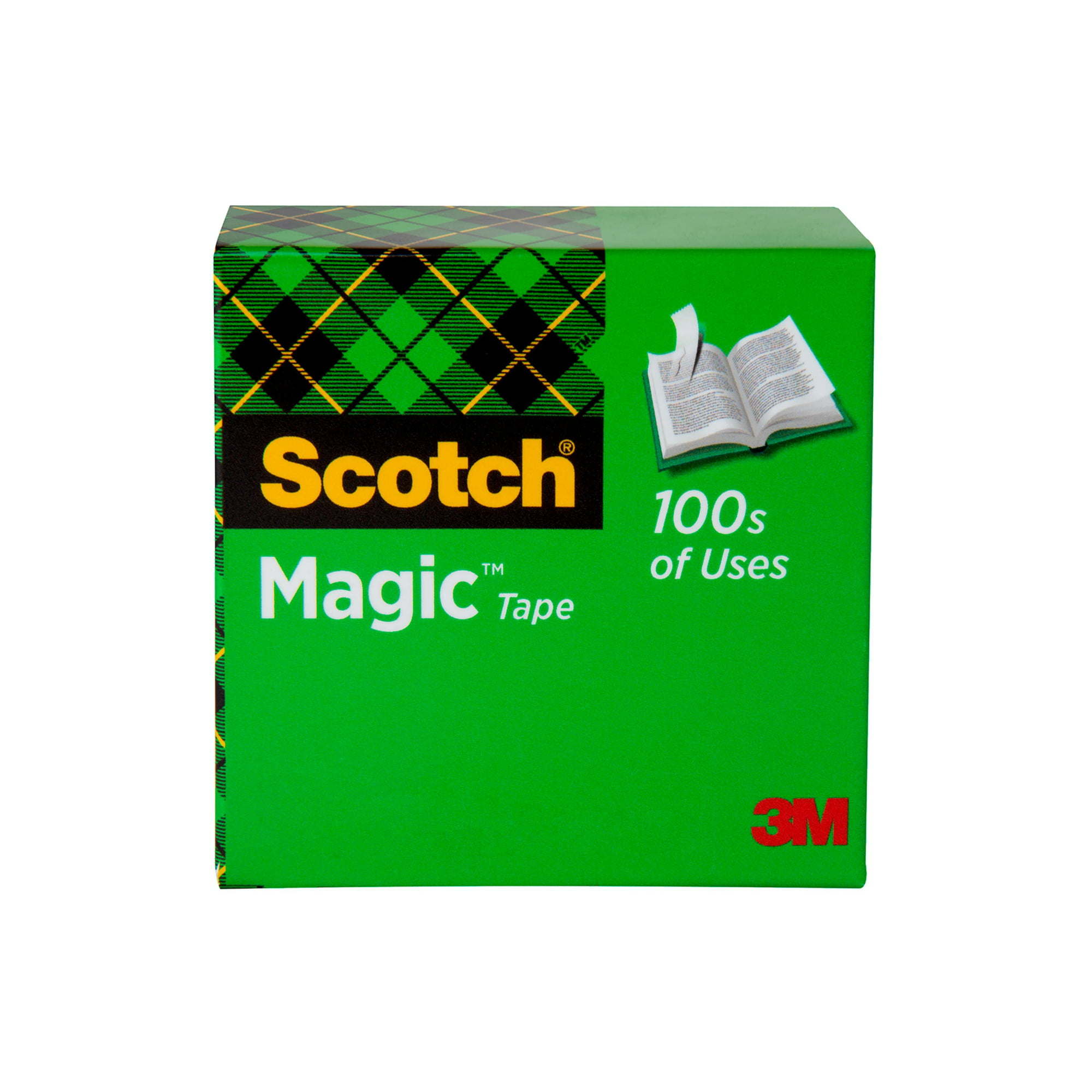 Scotch Magic Tape, 1 in. x 1,296 in., 1 Box/Pack