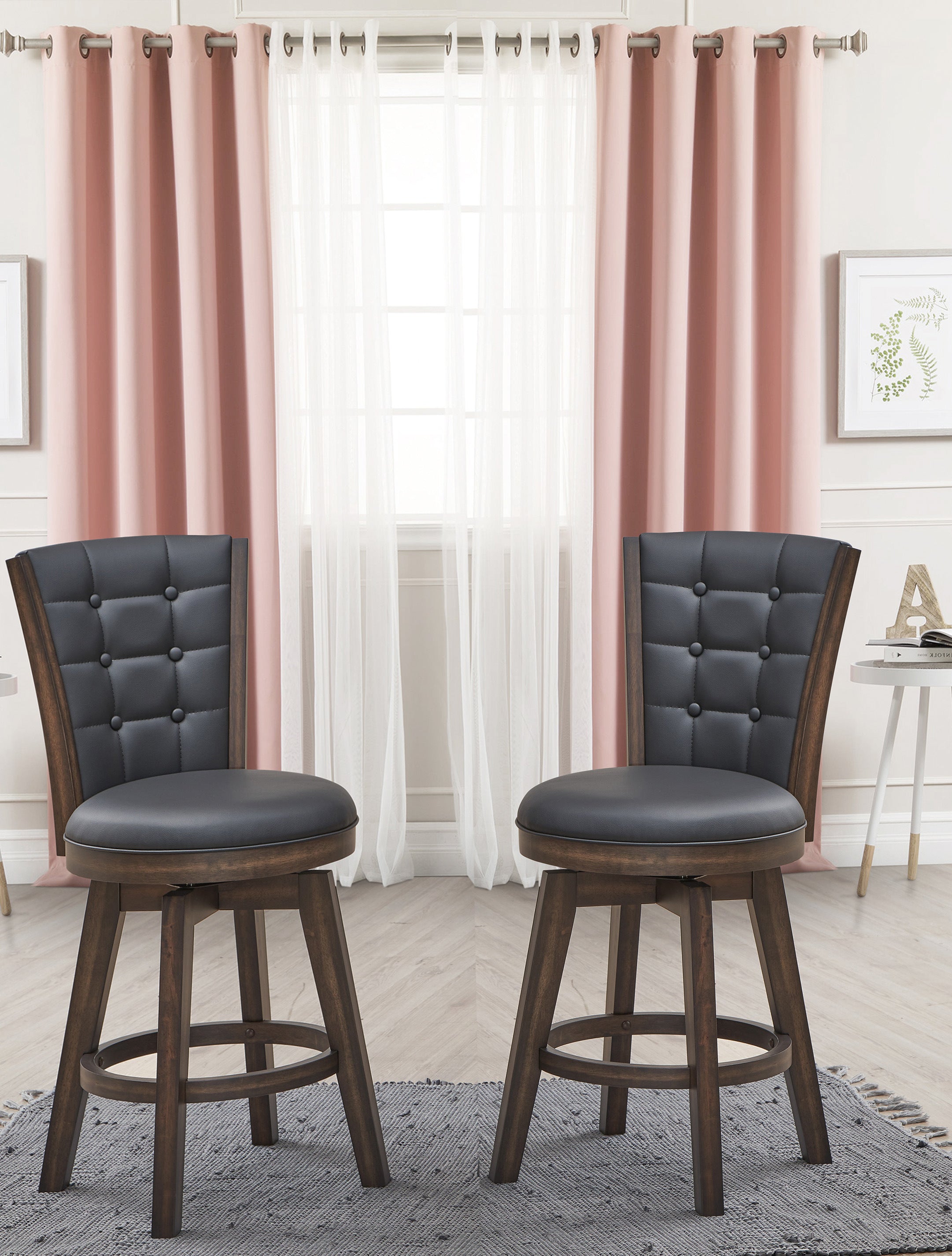 COUNTER STOOL in Walnut