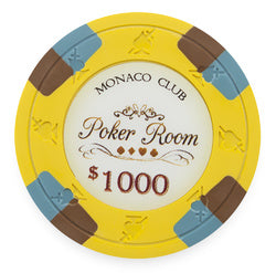 Monaco Club 13.5 Gram, $1,000, Roll of 25