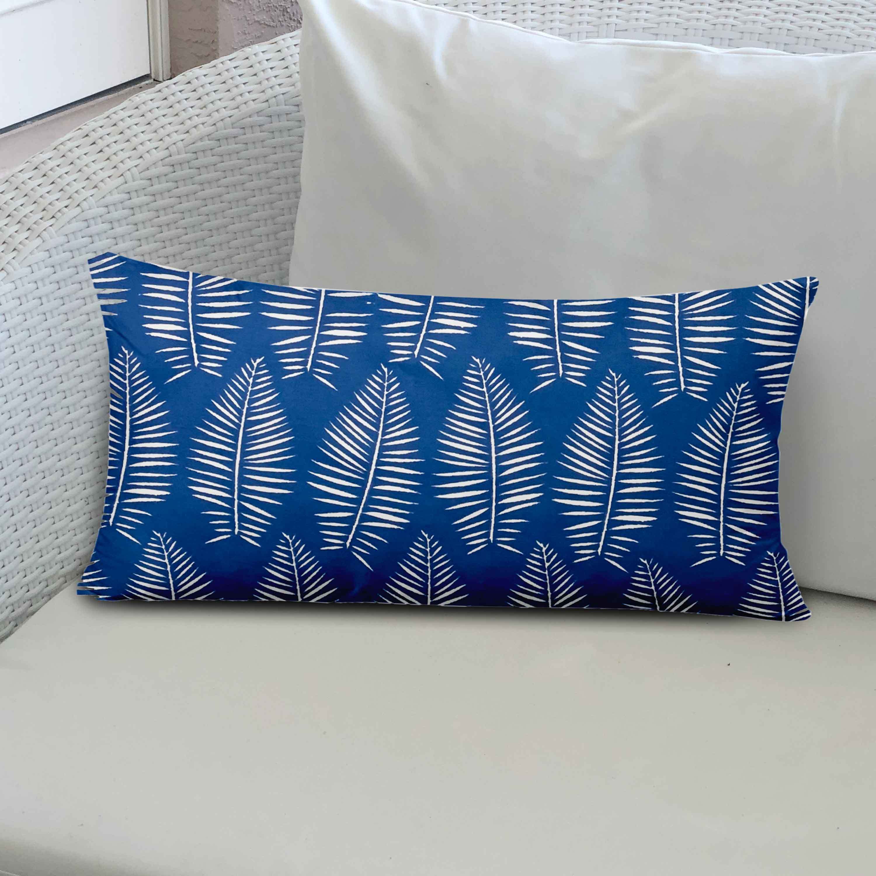 BREEZY Indoor/Outdoor Soft Royal Pillow, Envelope Cover Only, 12x24