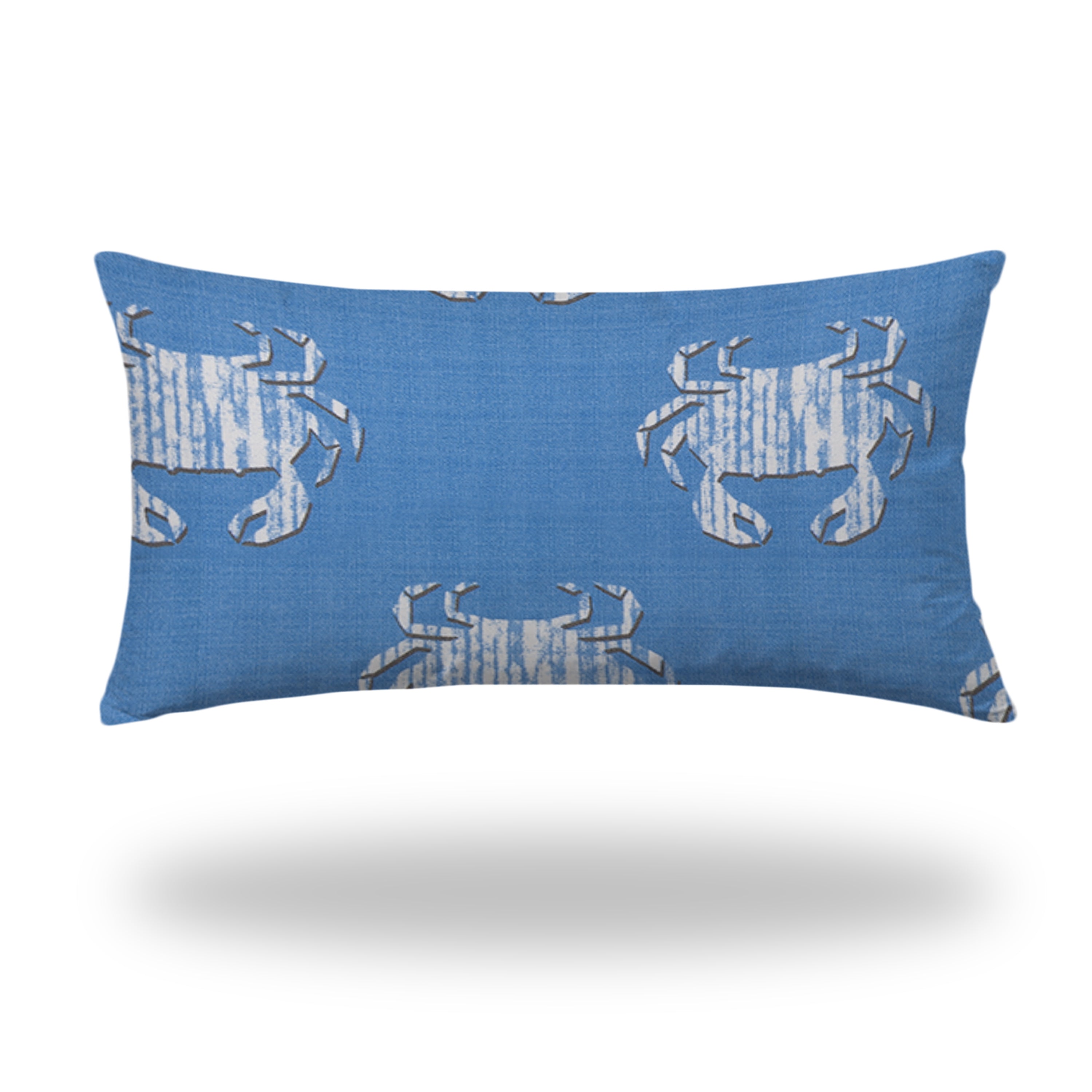 CRABBY Indoor/Outdoor Soft Royal Pillow, Envelope Cover Only, 12x24