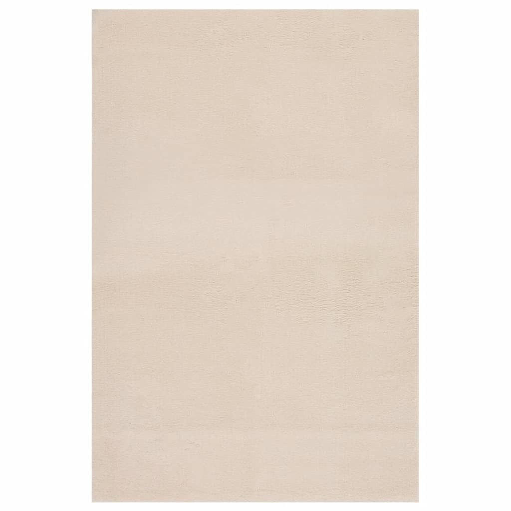 Shaggy Rug Beige 8'x11' Polyester