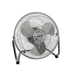 Impress 9-Inch All Metal High Velocity Fan- Silver Finish