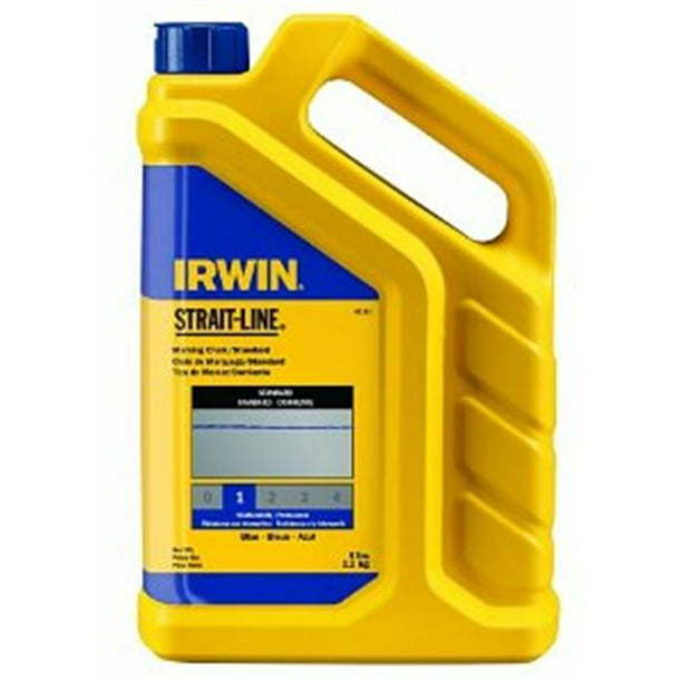 IRWIN 65101 - Strait Line 5 lbs Blue Standard Marking Chalk